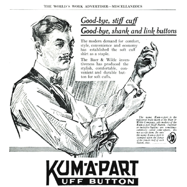 KUM A PART ad - 1918