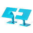FOLD-LINKS SQUARE TURQUOISE